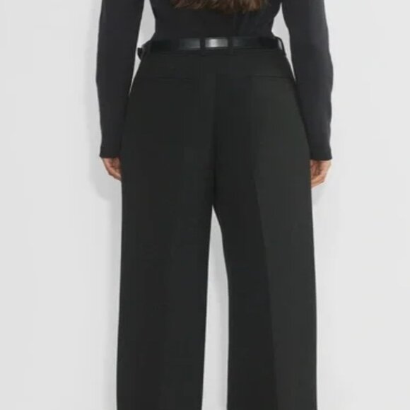 Babaton Pleated Pant Black size 6 - Picture 2 of 7